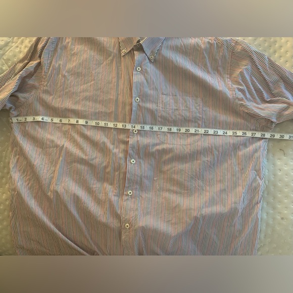 Peter Millar Shirt Mens Large Multicolor Plaid Button Up Short Sleeve Casual - Picture 5 of 7